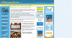 Desktop Screenshot of mittagswiesn.de